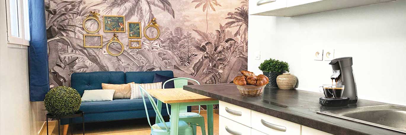 Chambre de la Résidence Services Seniors à L'Escarène